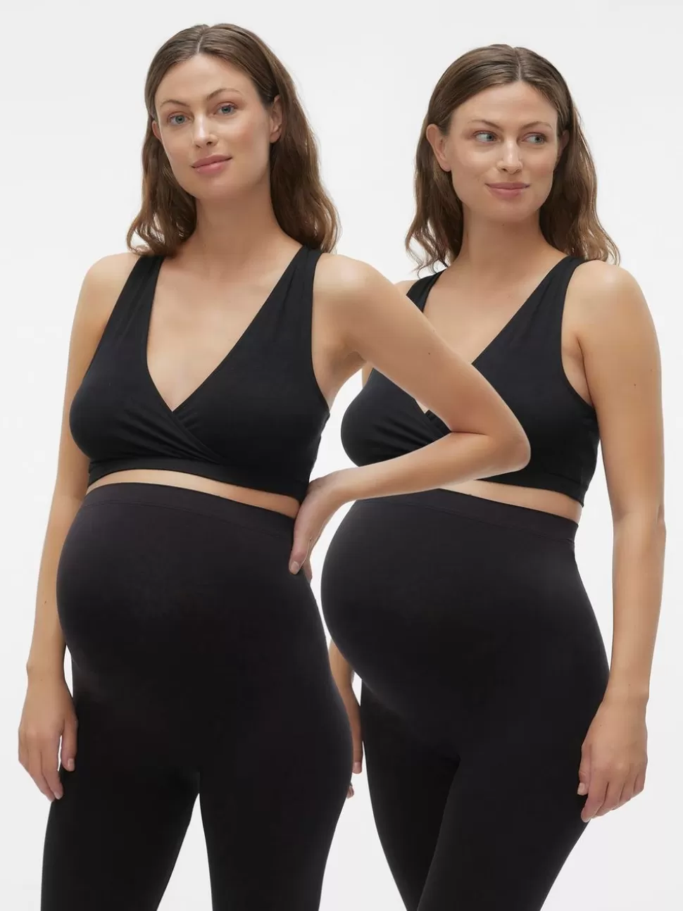 Amningskläder | Underwear^VERO MODA 2-Pack Amnings-behåar Black