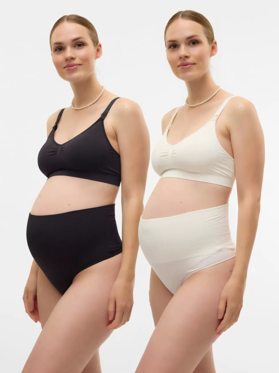 Amningskläder | Underwear^VERO MODA 2-Pack Amnings-behåar Snow White