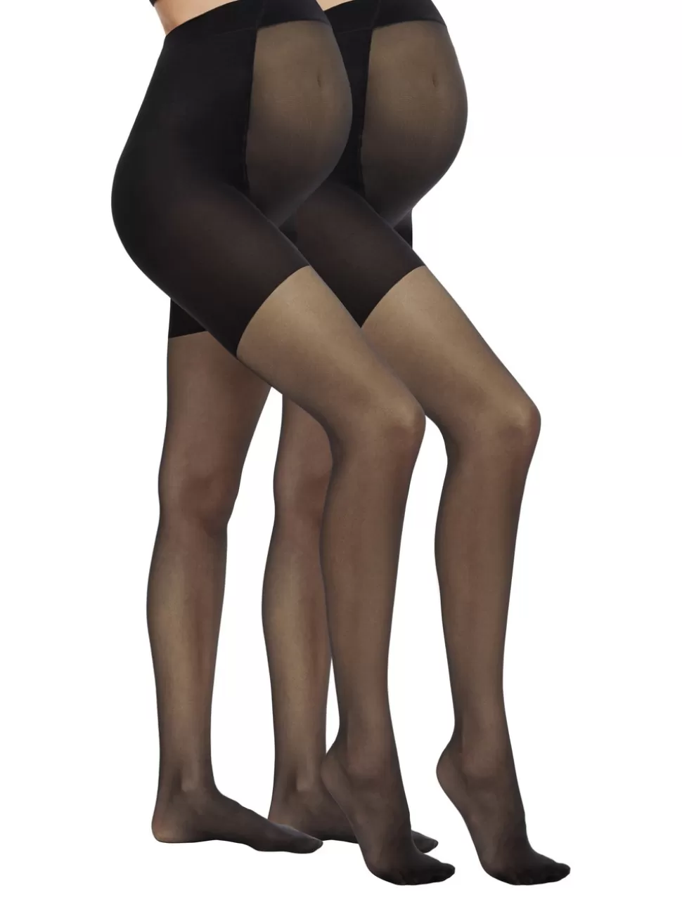 Accessoarer | Underwear^VERO MODA 2-pack Mamma-strumpbyxor Black