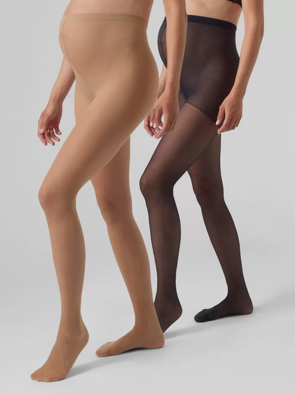 Leggings | Accessoarer^VERO MODA 2-pack Mamma-strumpbyxor Black
