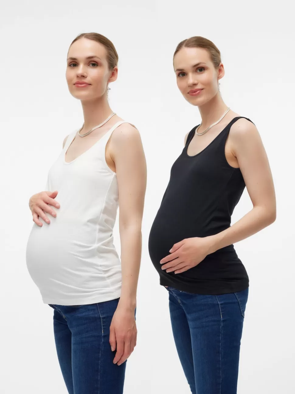 Tops^VERO MODA 2-PACK MAMMA-TOPP Black