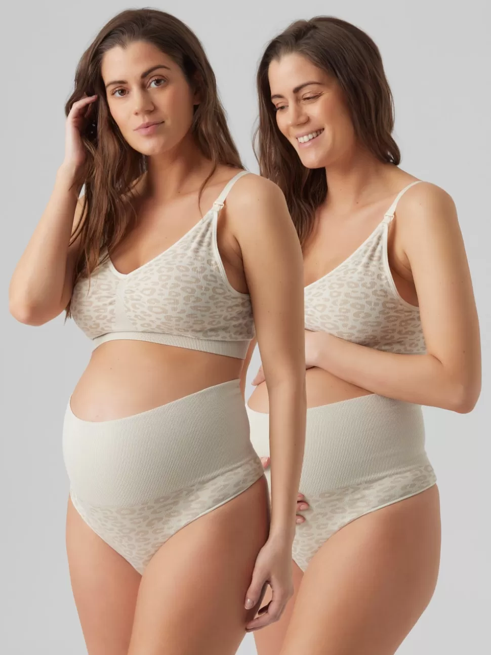 Underwear^VERO MODA 2-Pack Mamma-trosor Snow White