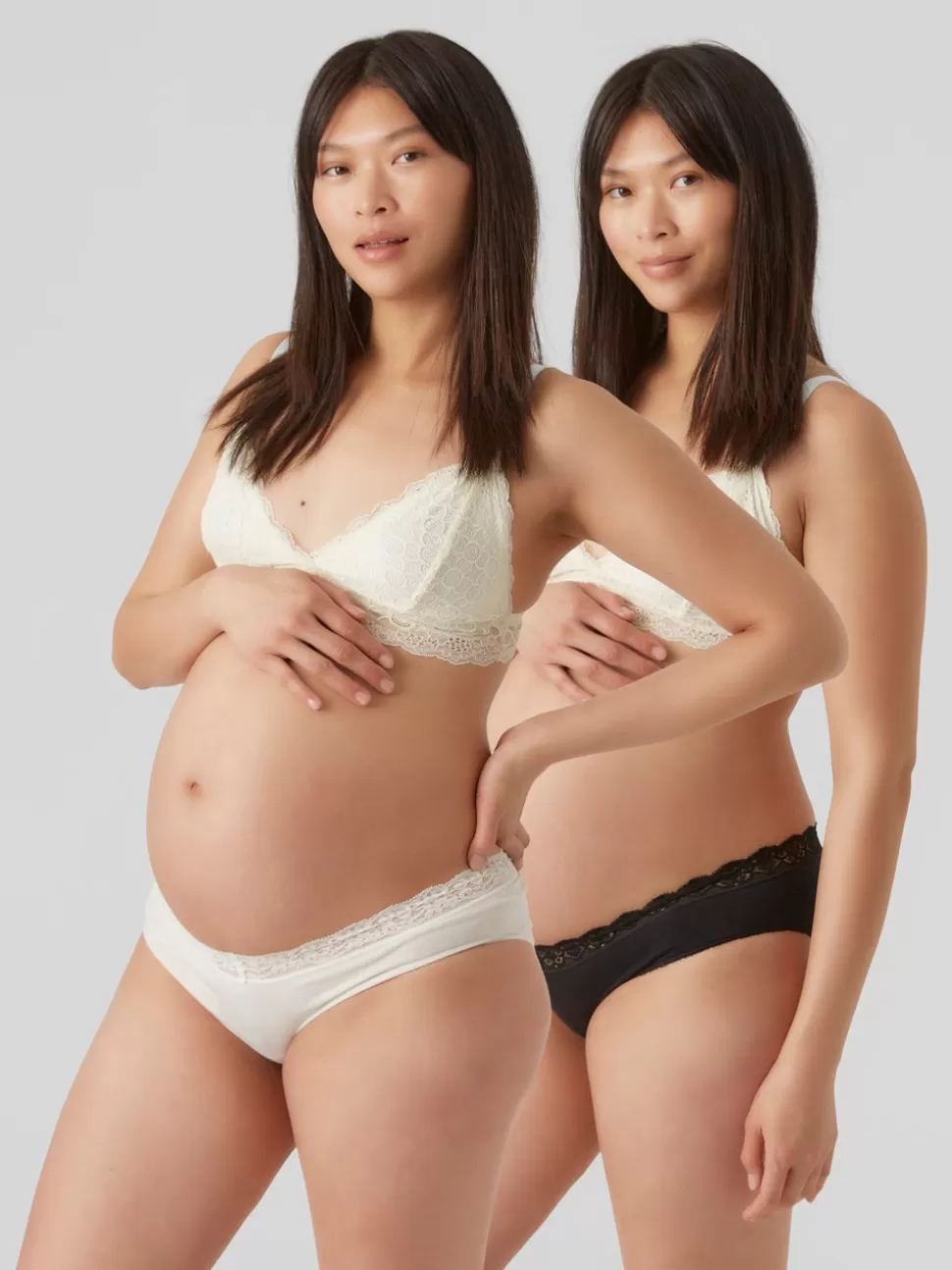 Amningskläder | Underwear^VERO MODA 2-Pack Mamma-trosor Snow White