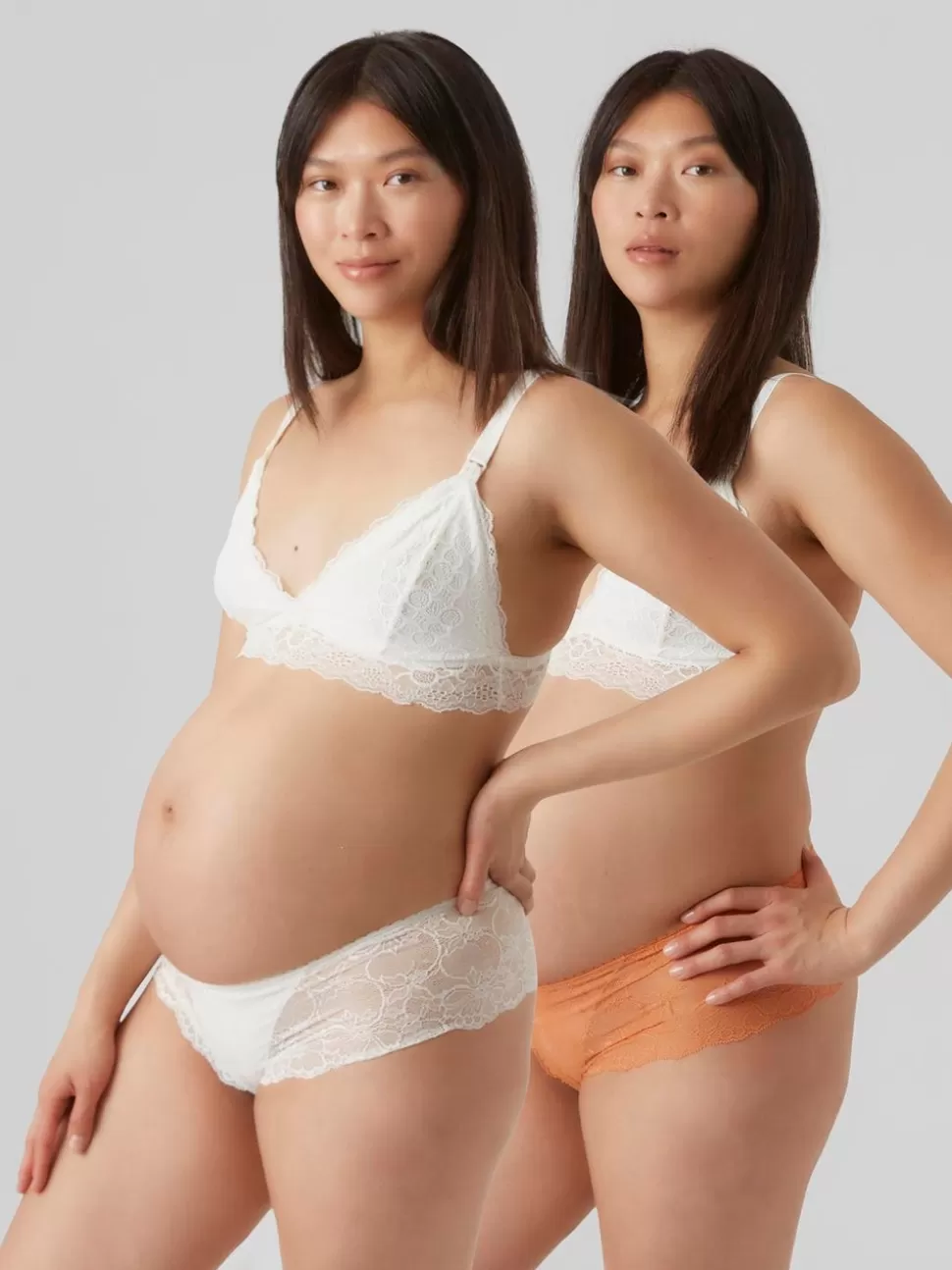 Amningskläder | Underwear^VERO MODA 2-Pack Mamma-trosor Snow White