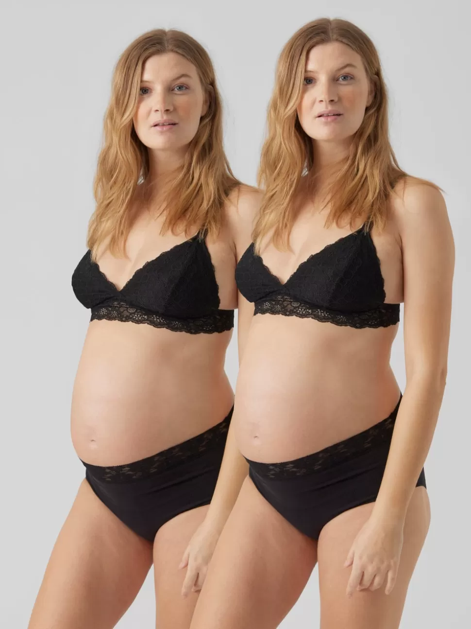 Underwear^VERO MODA 2-Pack Mamma-trosor Black