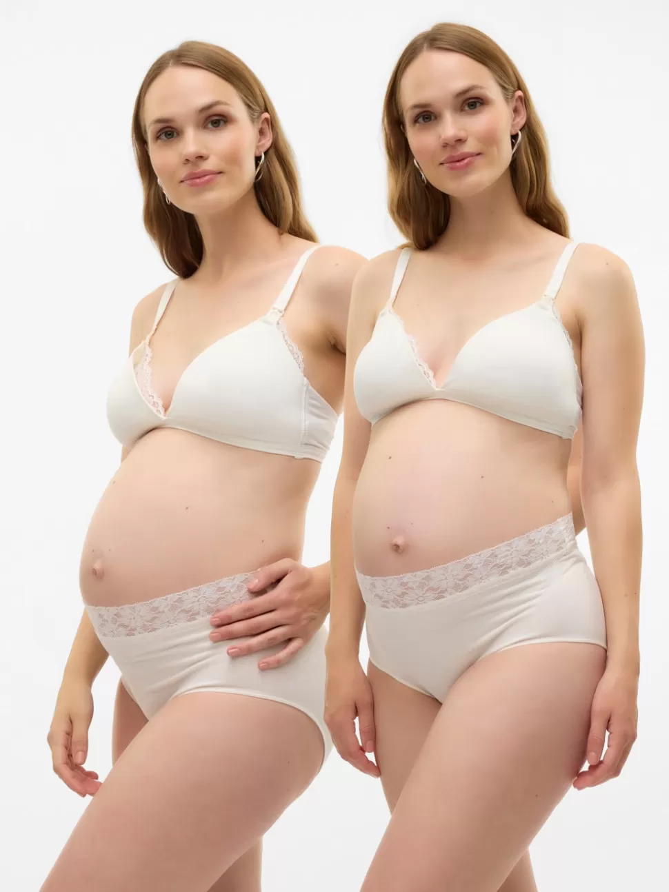 Underwear^VERO MODA 2-Pack Mamma-trosor Snow White