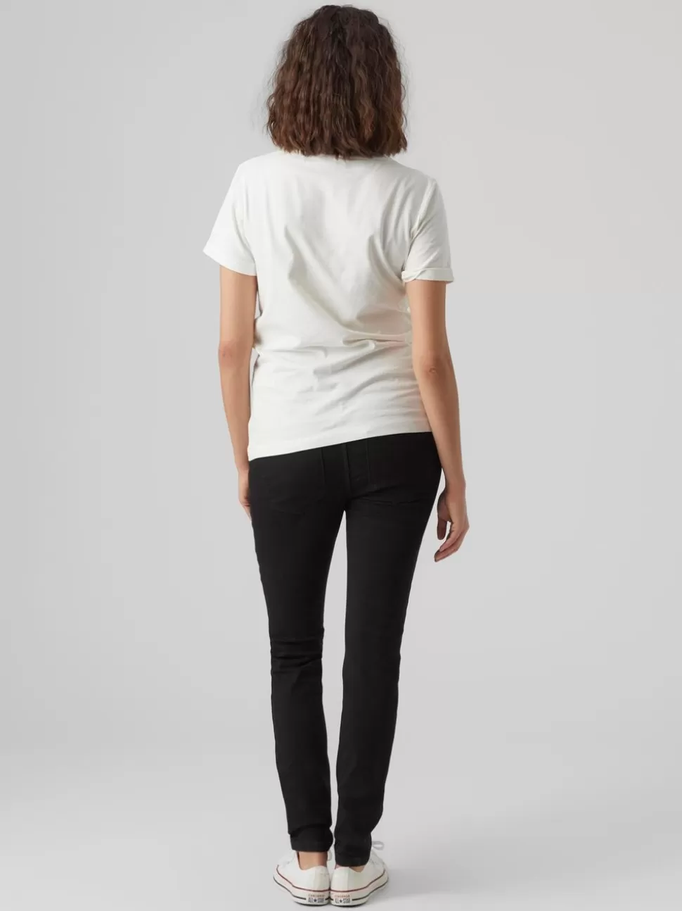 Jeans^VERO MODA Skinny Fit Extra Hög Midja Jeans Black