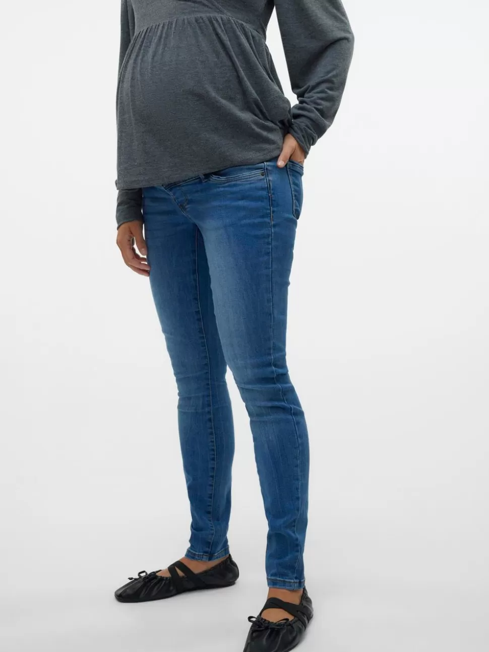Jeans^VERO MODA Slim Fit Jeans Medium Blue Denim