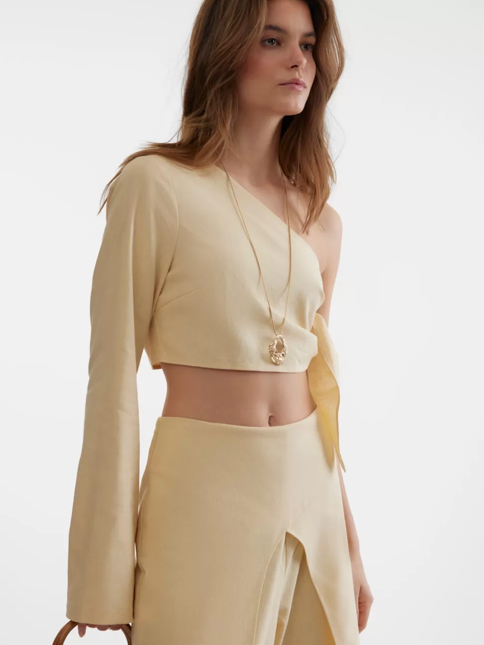 Toppar^VERO MODA SNBEYONCE Topp Marzipan