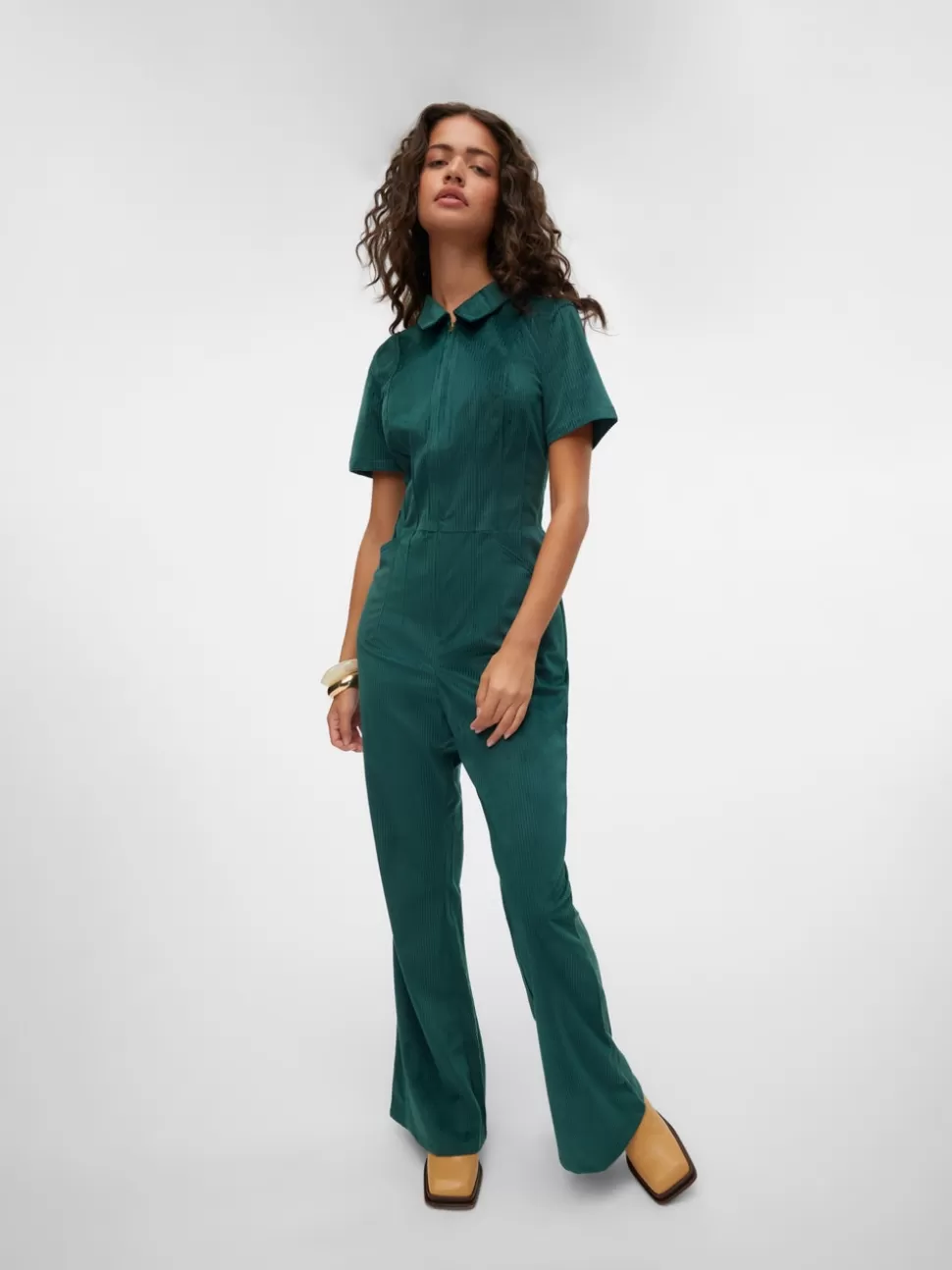 Byxor^VERO MODA SNDIANA Jumpsuit Deep Teal