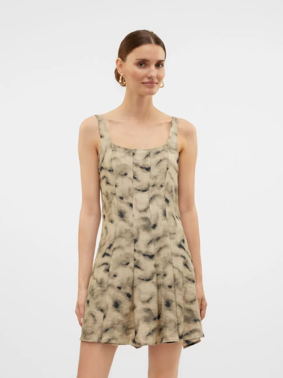 Klänningar^VERO MODA SNERLE Kort Klänning Birch