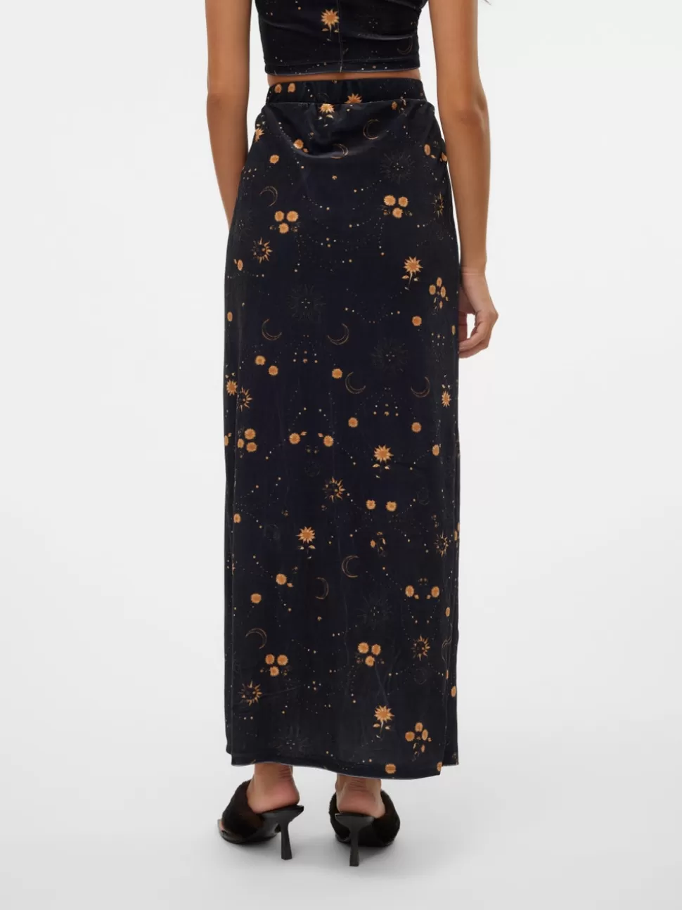 Festkläder | Kjolar^VERO MODA SNMONET Midikjol Black