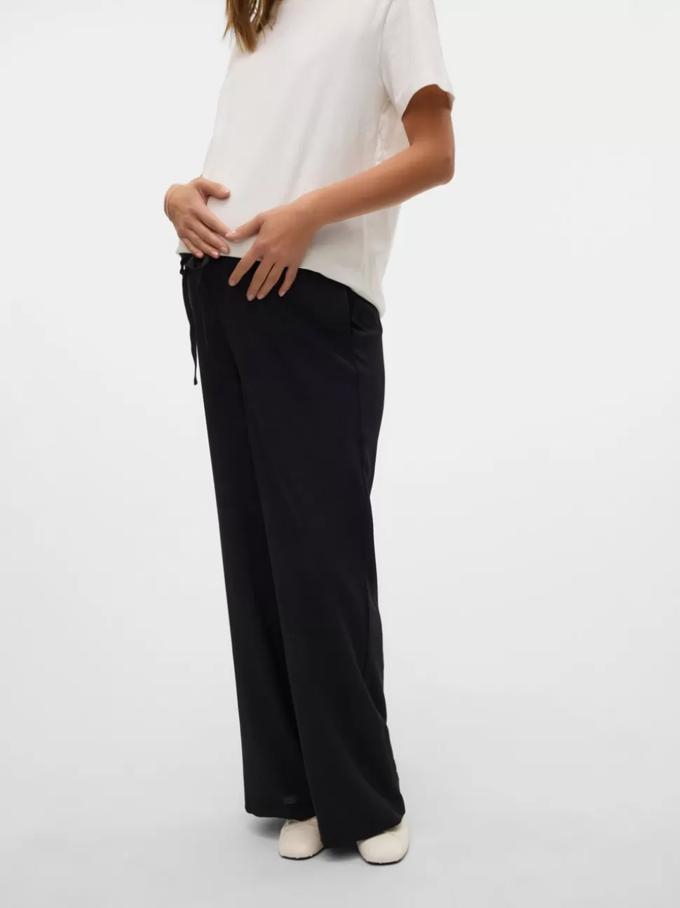 Byxor^VERO MODA Vida Ben Byxor Black