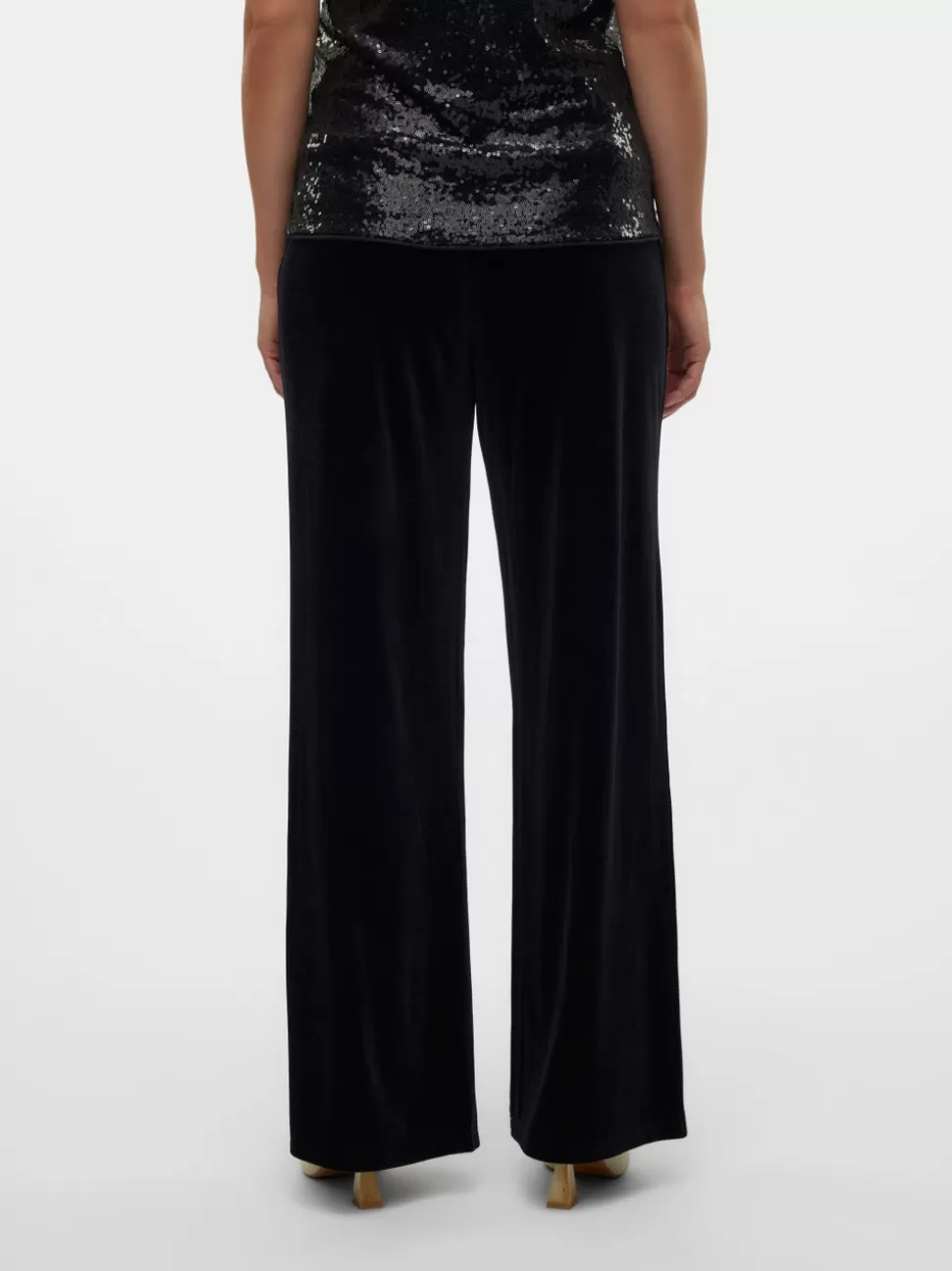 Byxor^VERO MODA Vida Ben Byxor Black