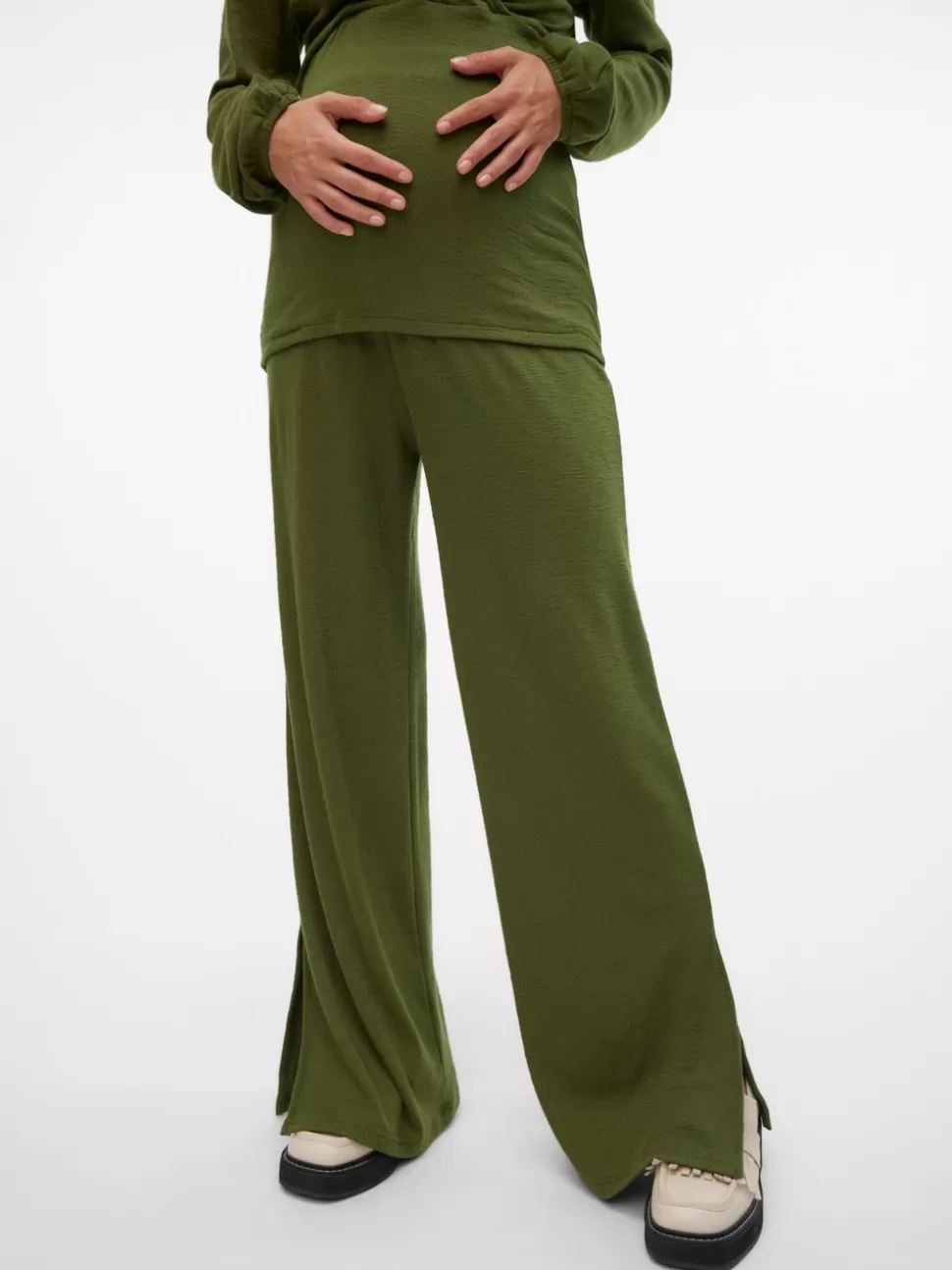 Byxor^VERO MODA Vida Ben Sidoslitsar Byxor Cypress