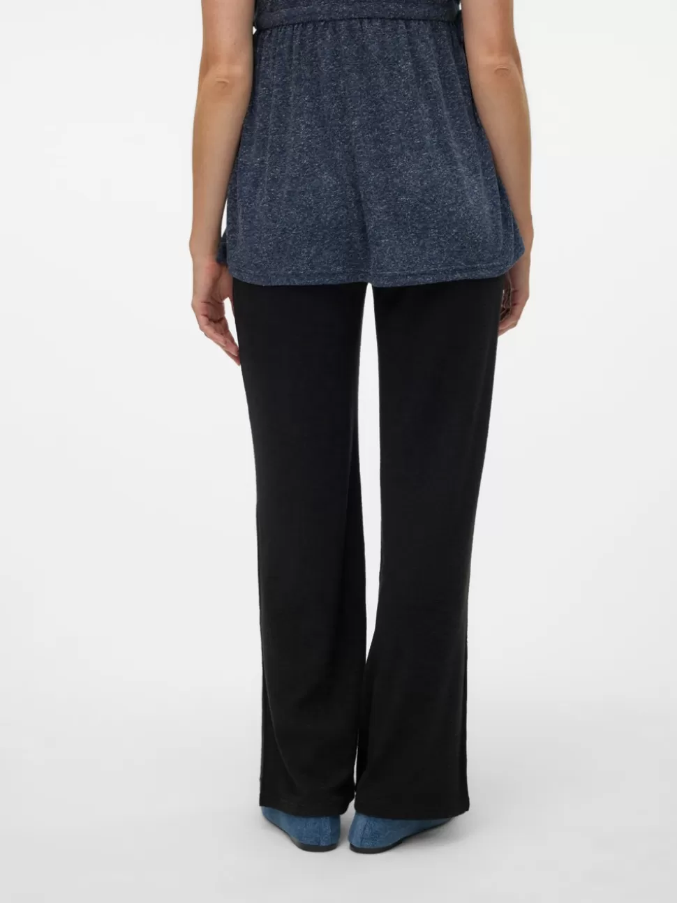 Byxor^VERO MODA Vida Ben Sidoslitsar Byxor Black