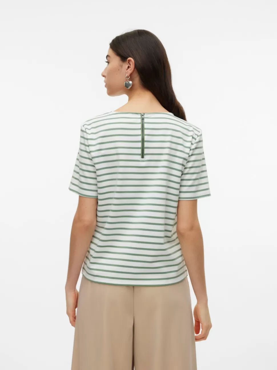 Toppar | Basics^VERO MODA VMABBY T-shirt Snow White