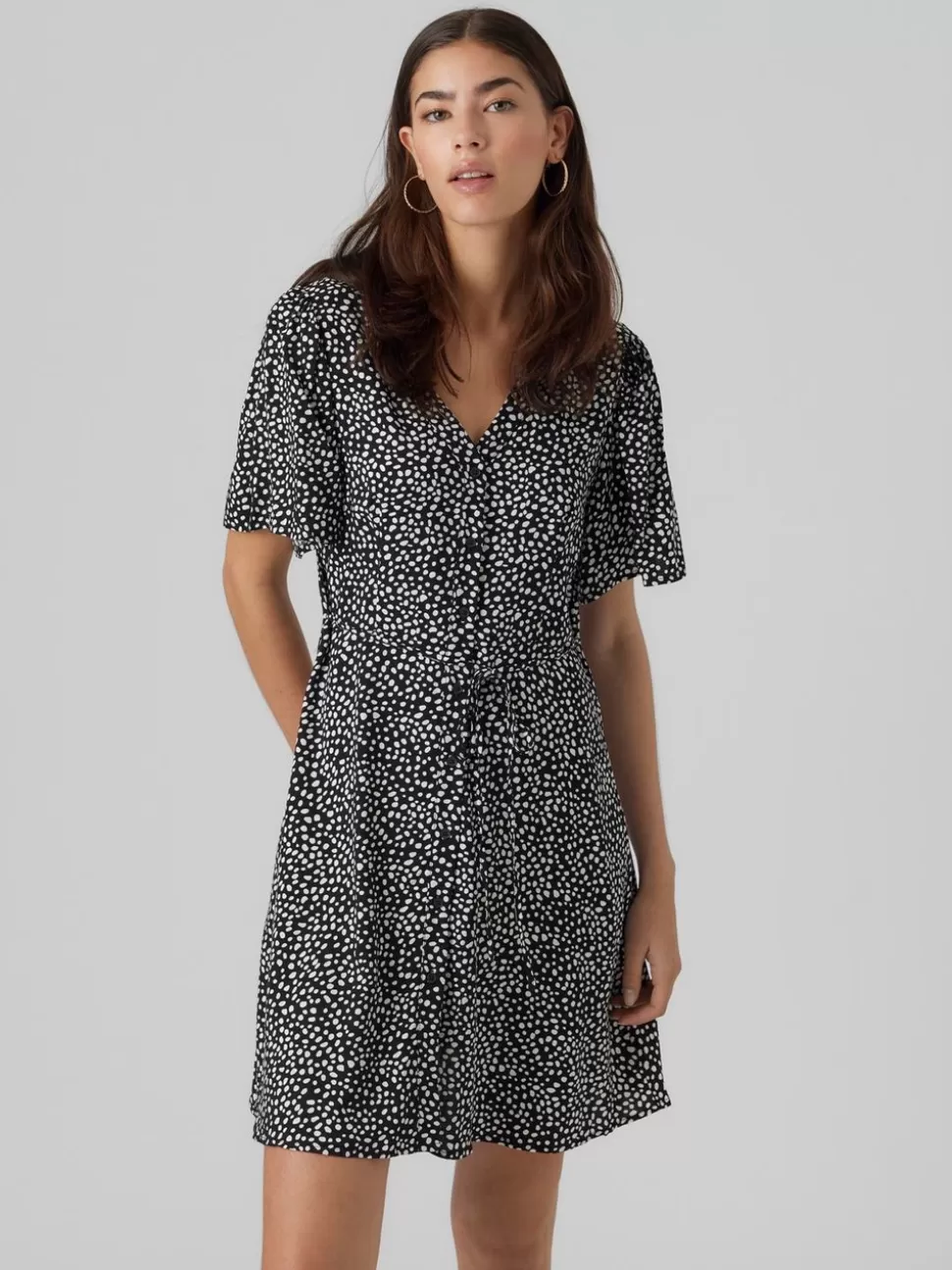 Klänningar^VERO MODA VMALBA Kort Klänning Black