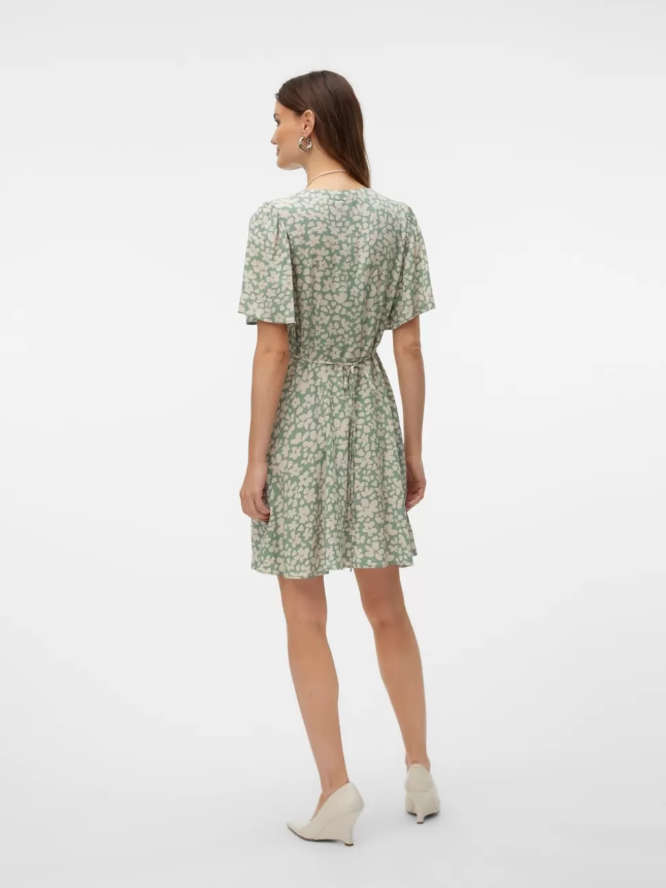 Klänningar | Basics^VERO MODA VMALBA Kort Klänning Hedge Green