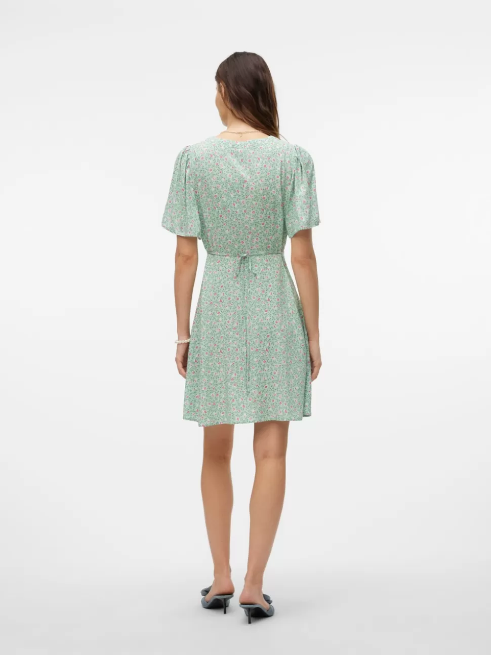 Klänningar | Basics^VERO MODA VMALBA Kort Klänning Silt Green