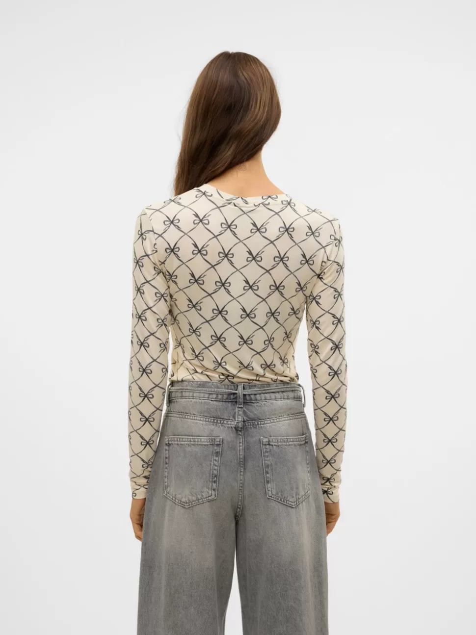 Toppar^VERO MODA VMALBERTE T-shirt Birch