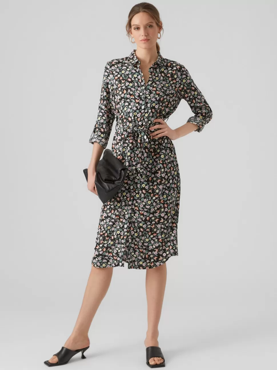 Klänningar^VERO MODA VMALLI Kort Klänning Black