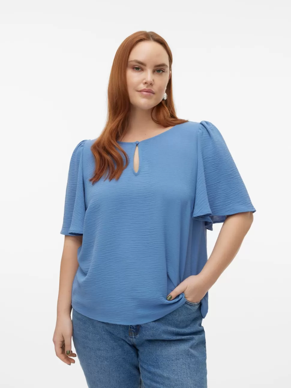 Toppar^VERO MODA VMALVA Topp Coronet Blue