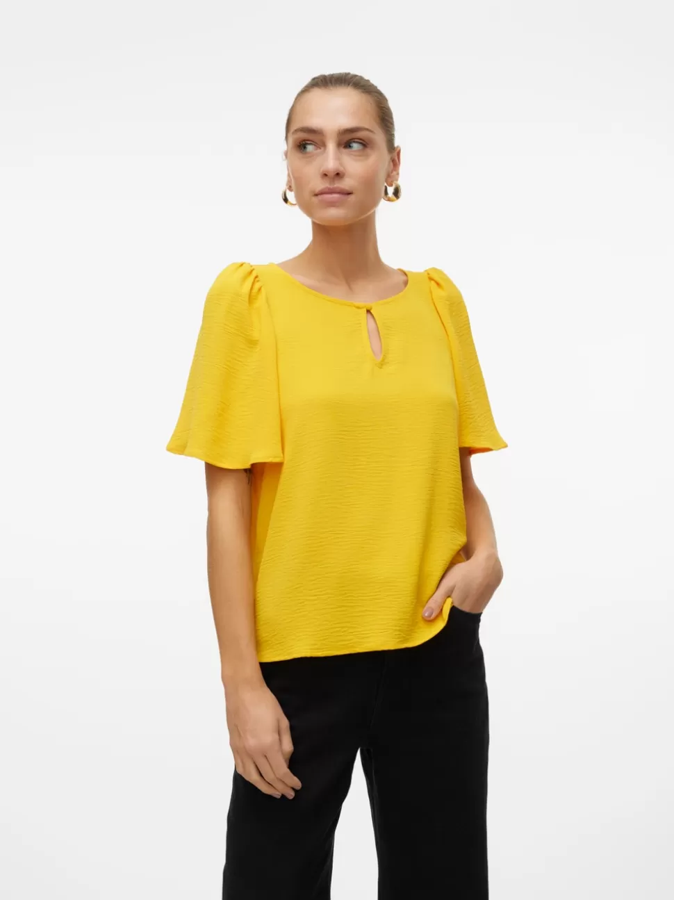 Toppar | Basics^VERO MODA VMALVA Topp Gold Fusion