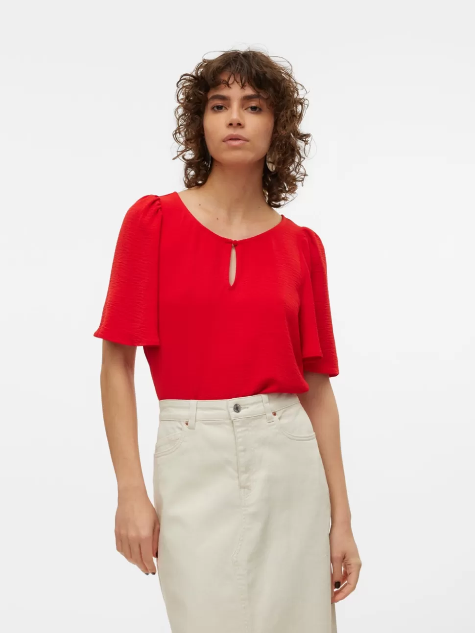 Toppar | Basics^VERO MODA VMALVA Topp Goji Berry