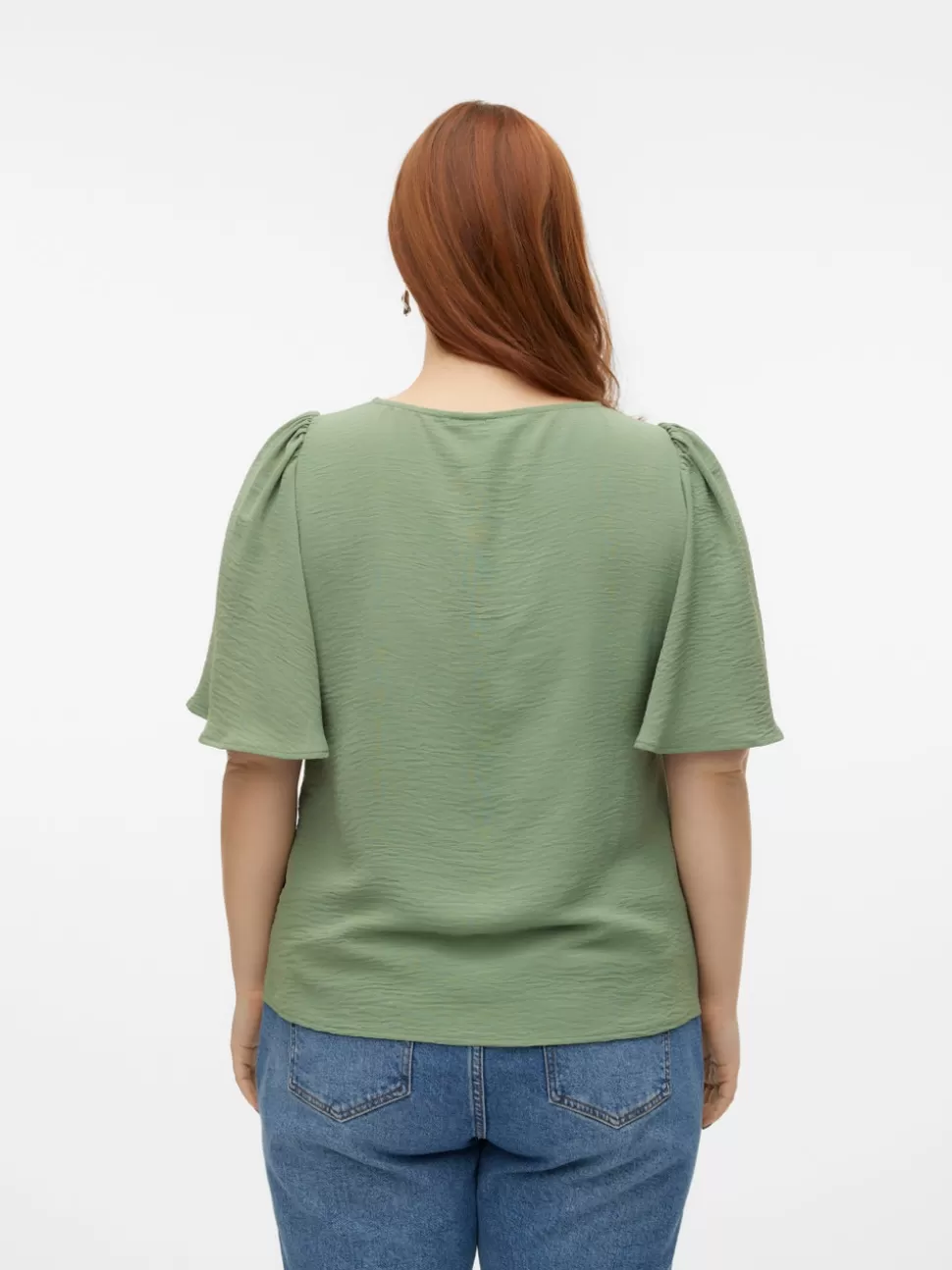Toppar^VERO MODA VMALVA Topp Hedge Green