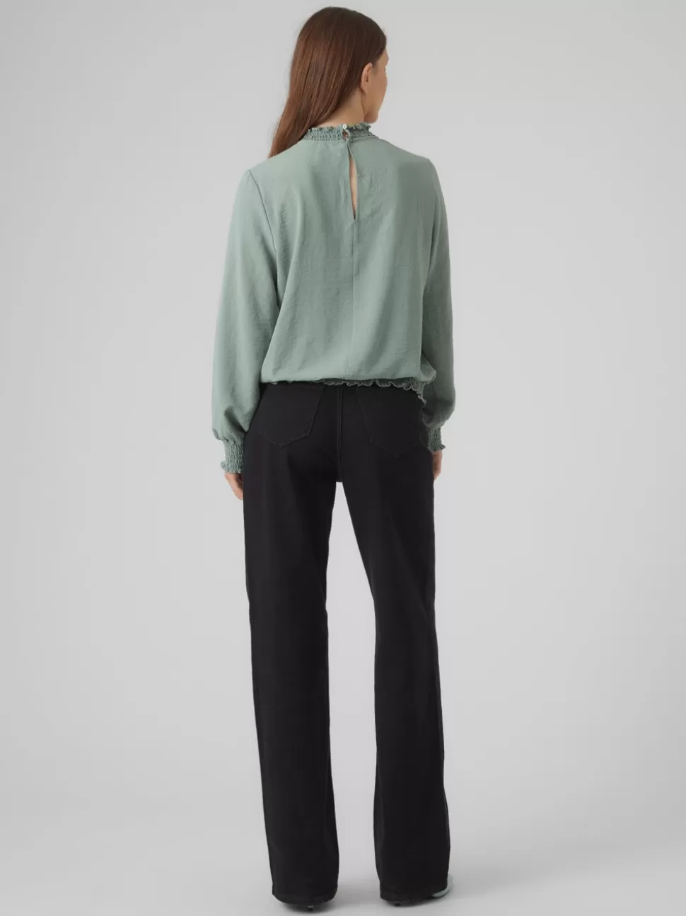 Toppar^VERO MODA VMALVA Topp Chinois Green