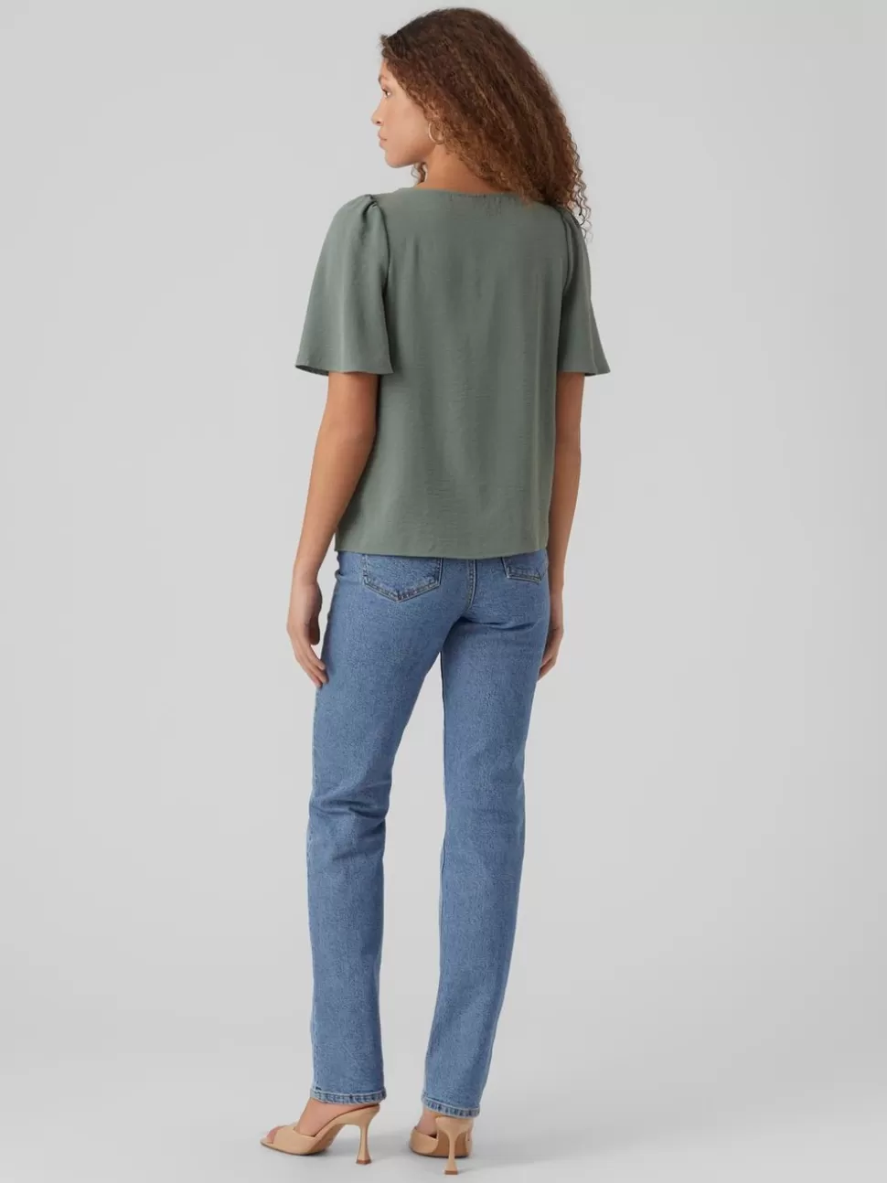 Toppar | Basics^VERO MODA VMALVA Topp Laurel Wreath