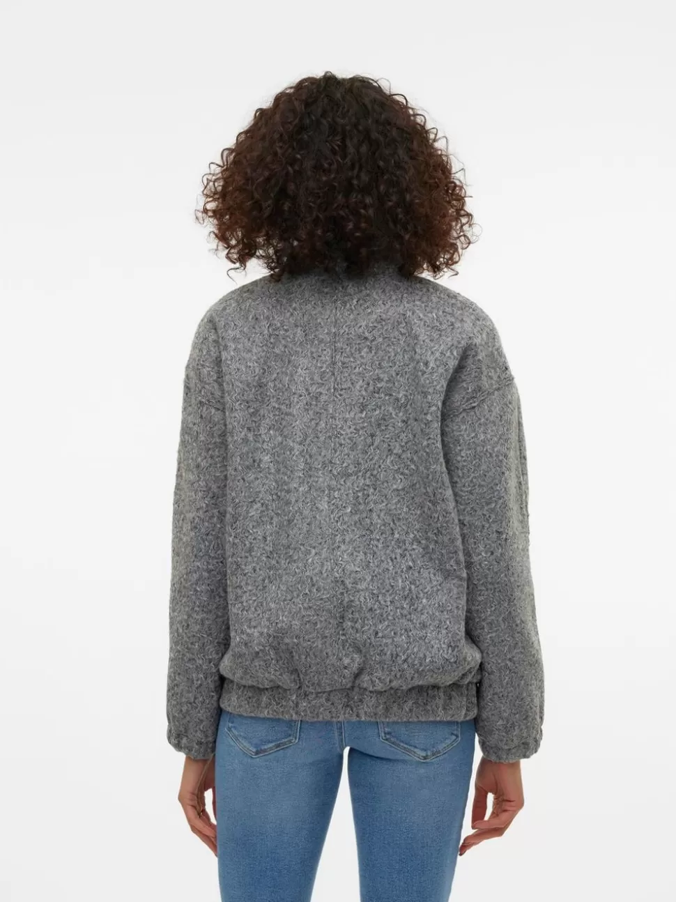 Jackor^VERO MODA VMAMBER Jacka Medium Grey Melange