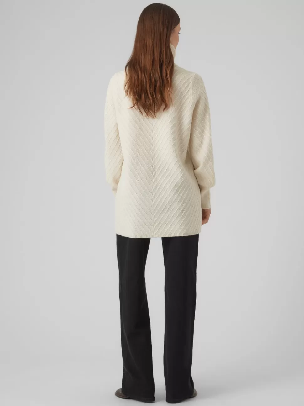 Stickat | Basics^VERO MODA VMANJASTINNA Pullover Birch