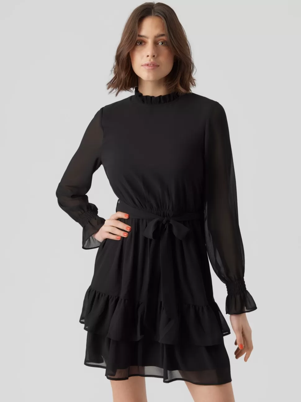 Klänningar^VERO MODA VMANNI Kort Klänning Black