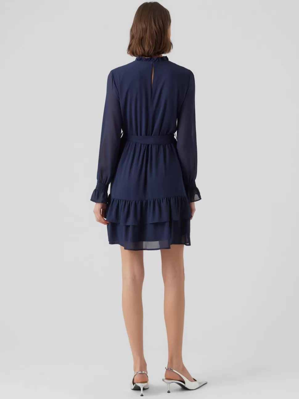 Klänningar^VERO MODA VMANNI Kort Klänning Navy Blazer