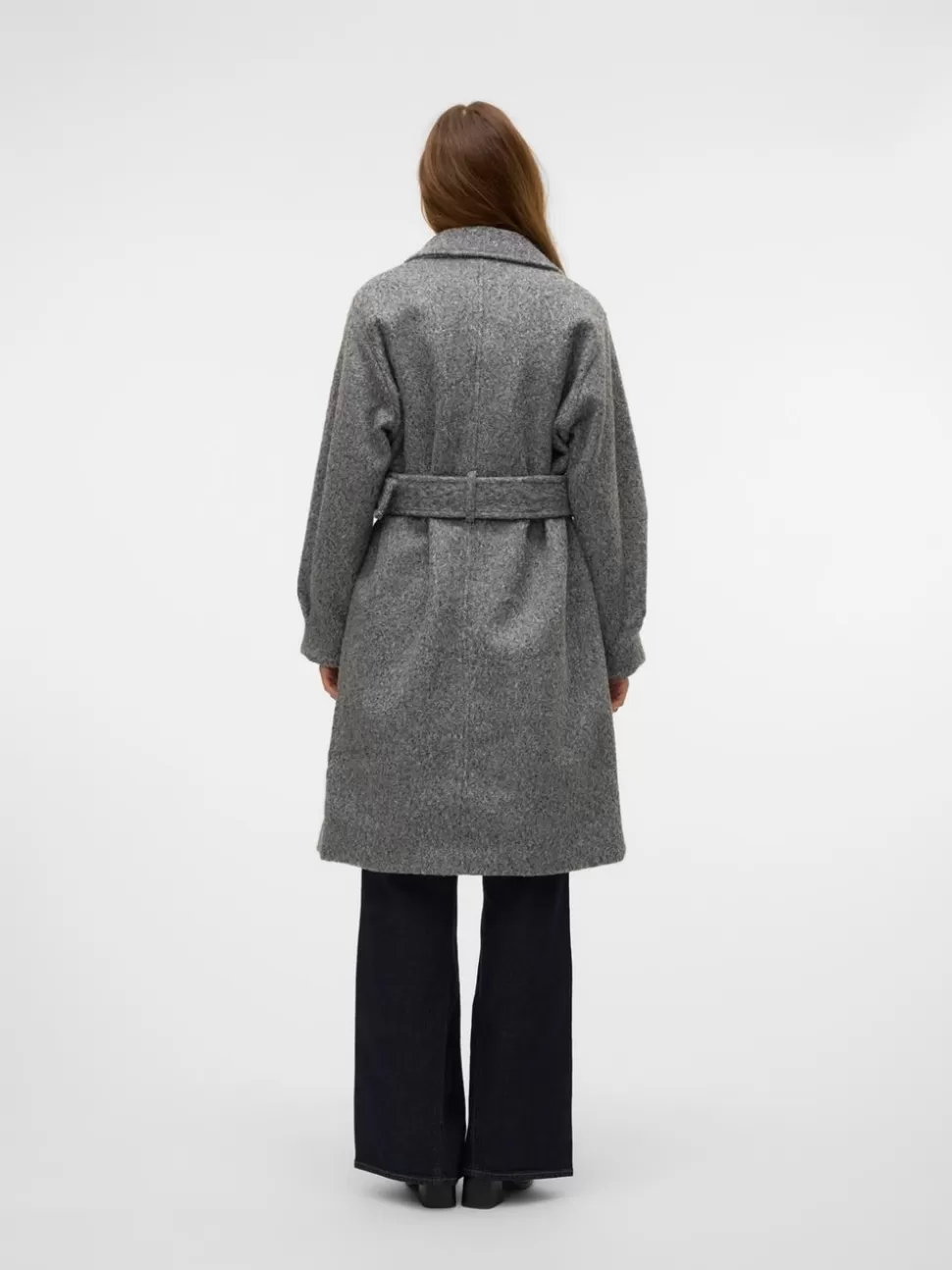 Jackor^VERO MODA VMANNYROSA Rock Medium Grey Melange