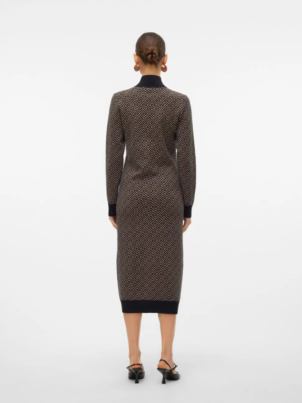 Klänningar^VERO MODA VMARIA Lång Klänning Black