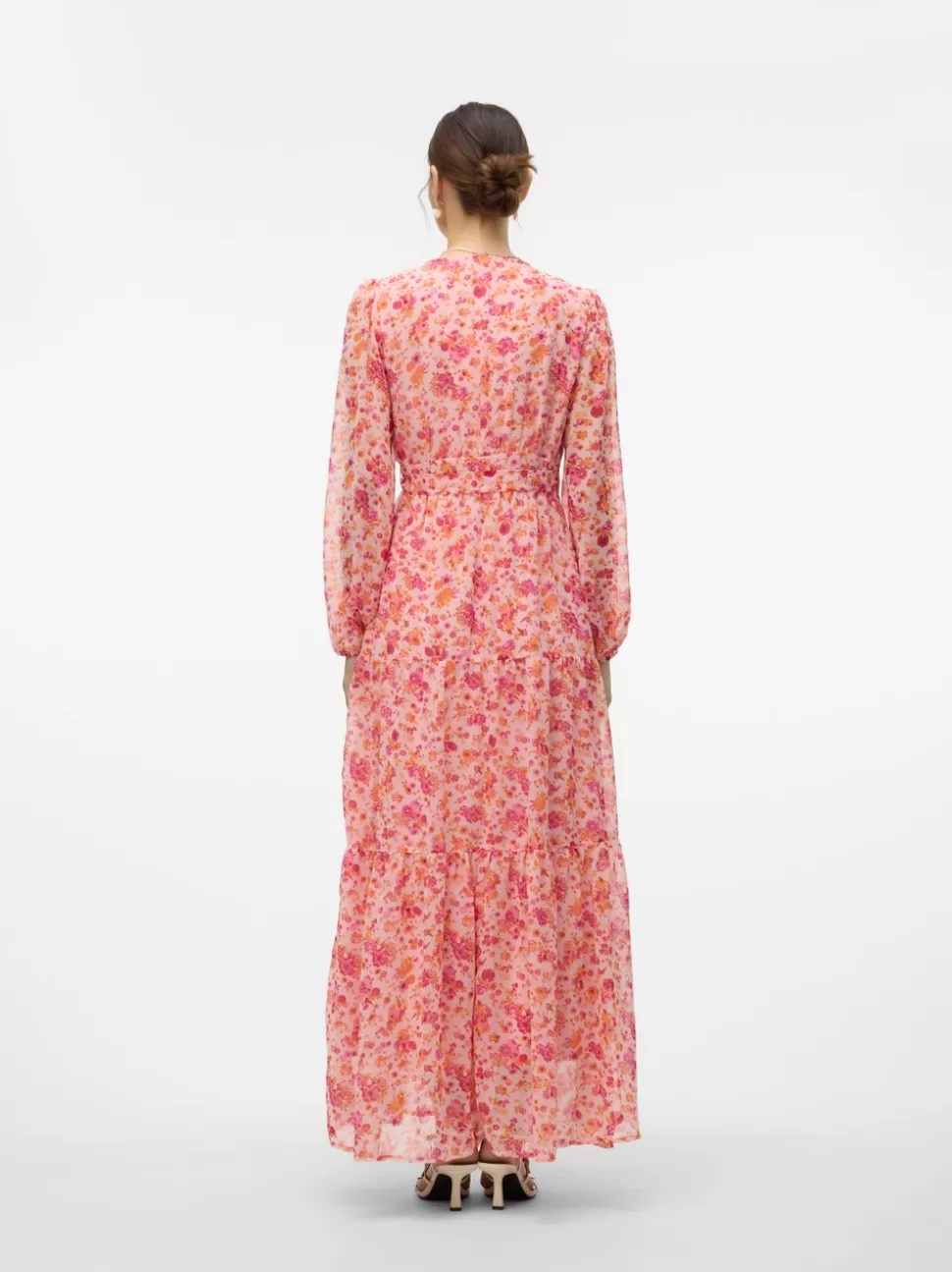 Klänningar^VERO MODA VMAUDORA Lång Klänning Barely Pink