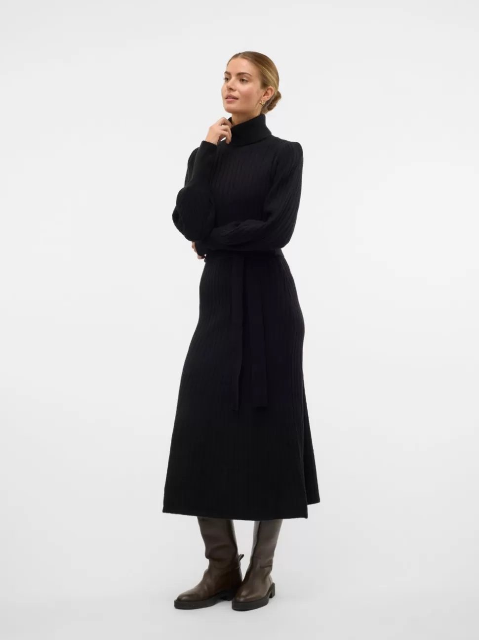 Klänningar^VERO MODA VMAURELIA Lång Klänning Black