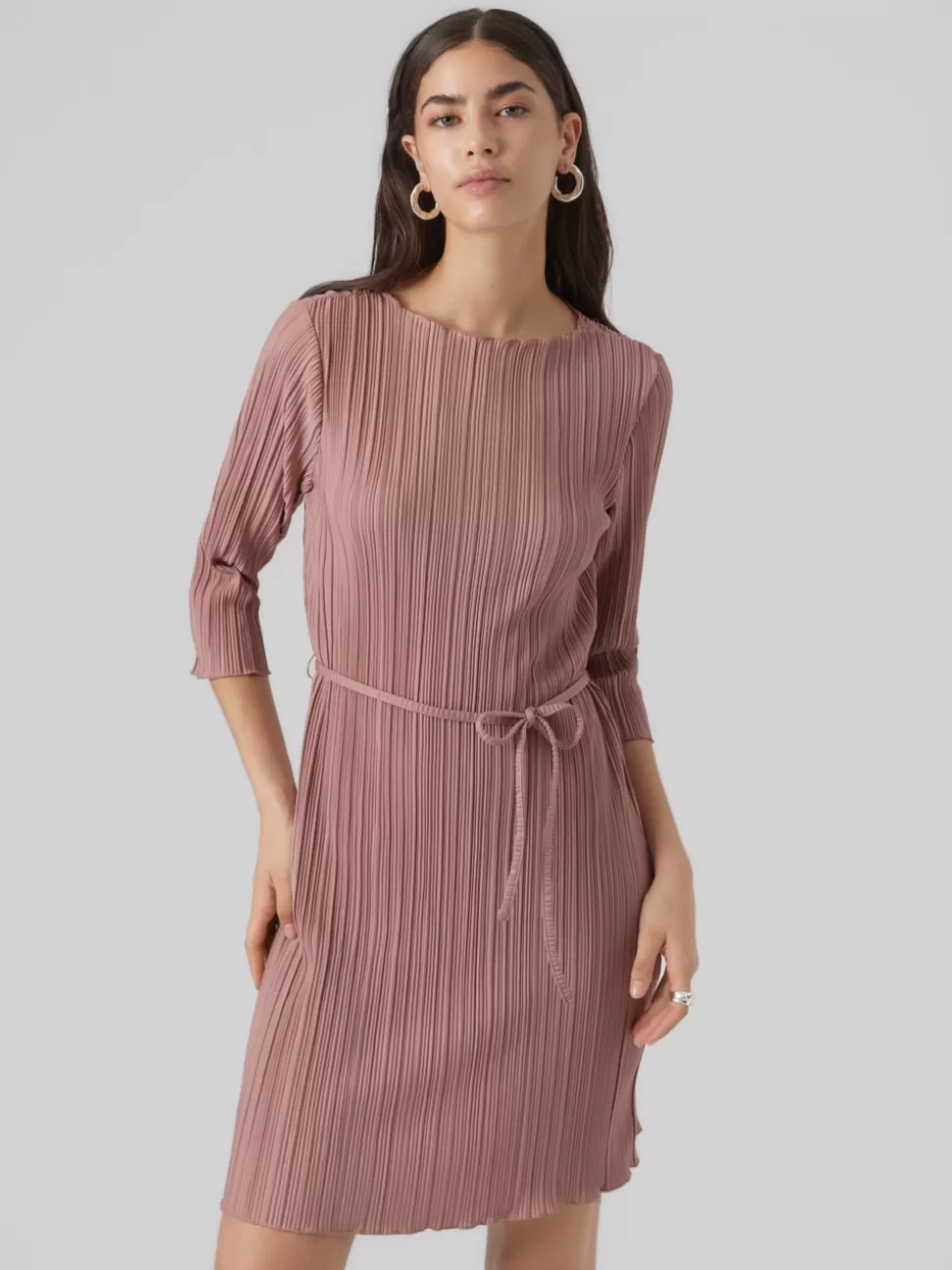 Klänningar^VERO MODA VMAURORA Kort Klänning Nostalgia Rose