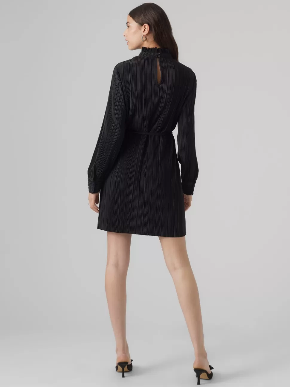 Klänningar^VERO MODA VMAURORA Kort Klänning Black