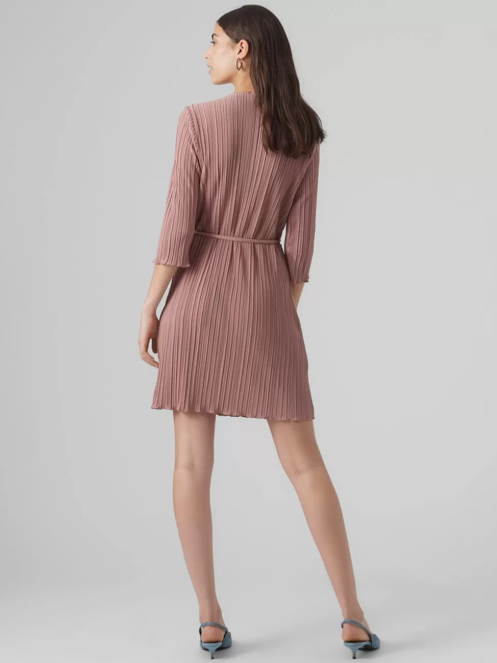 Klänningar^VERO MODA VMAURORA Kort Klänning Nostalgia Rose