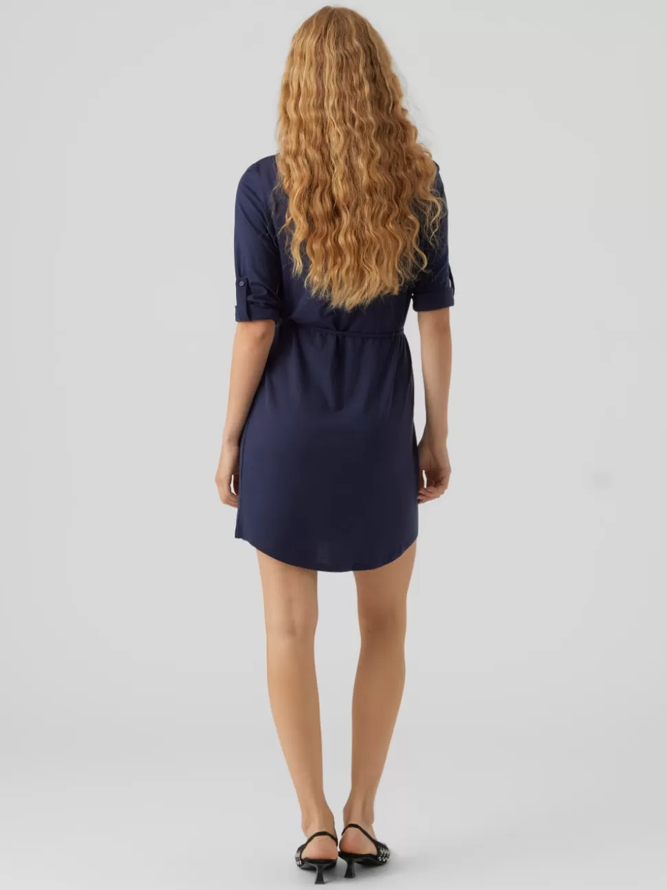 Klänningar^VERO MODA VMAVA Kort Klänning Navy Blazer