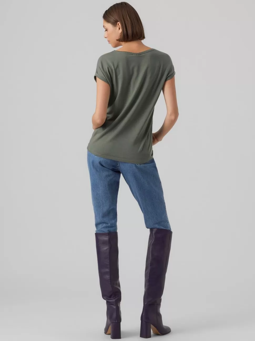 Jeans | Festkläder^VERO MODA VMAVA T-shirt Laurel Wreath
