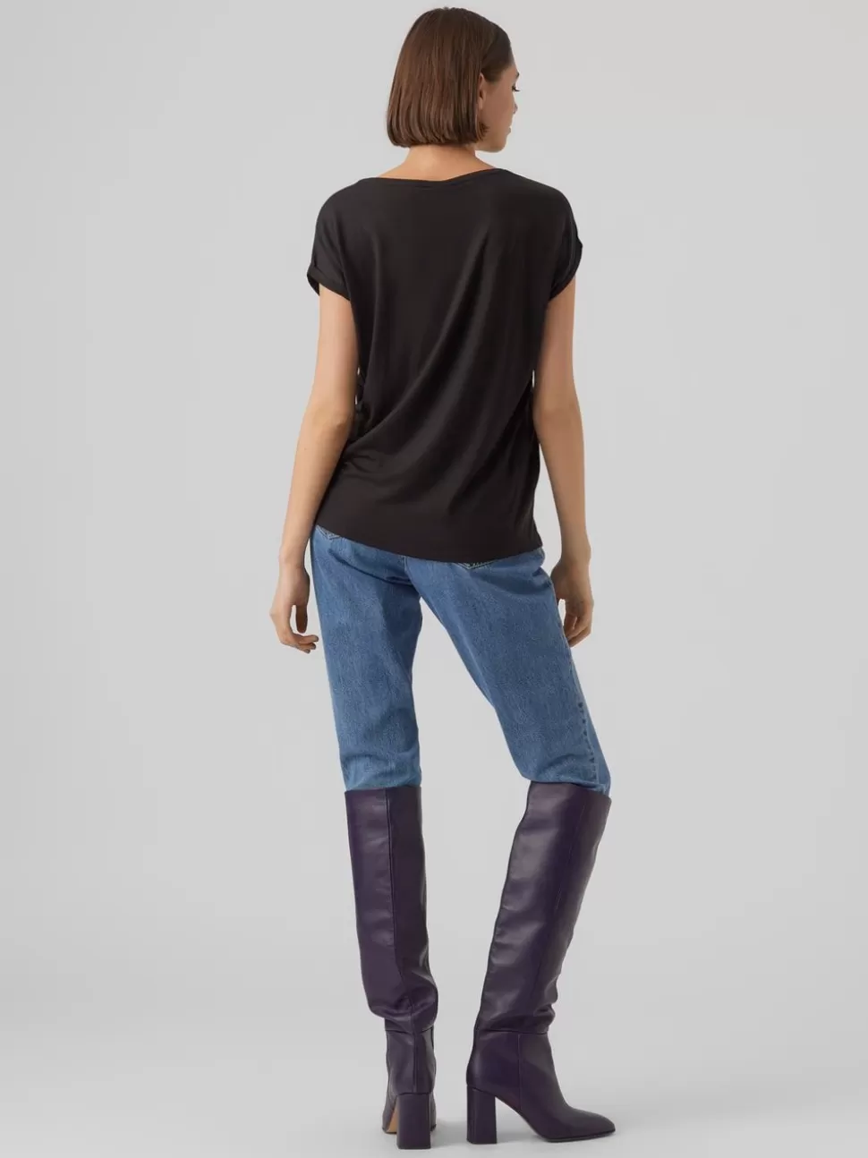 Jeans | Festkläder^VERO MODA VMAVA T-shirt Black
