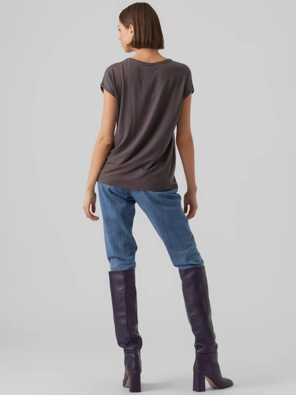 Toppar | Basics^VERO MODA VMAVA T-shirt Asphalt