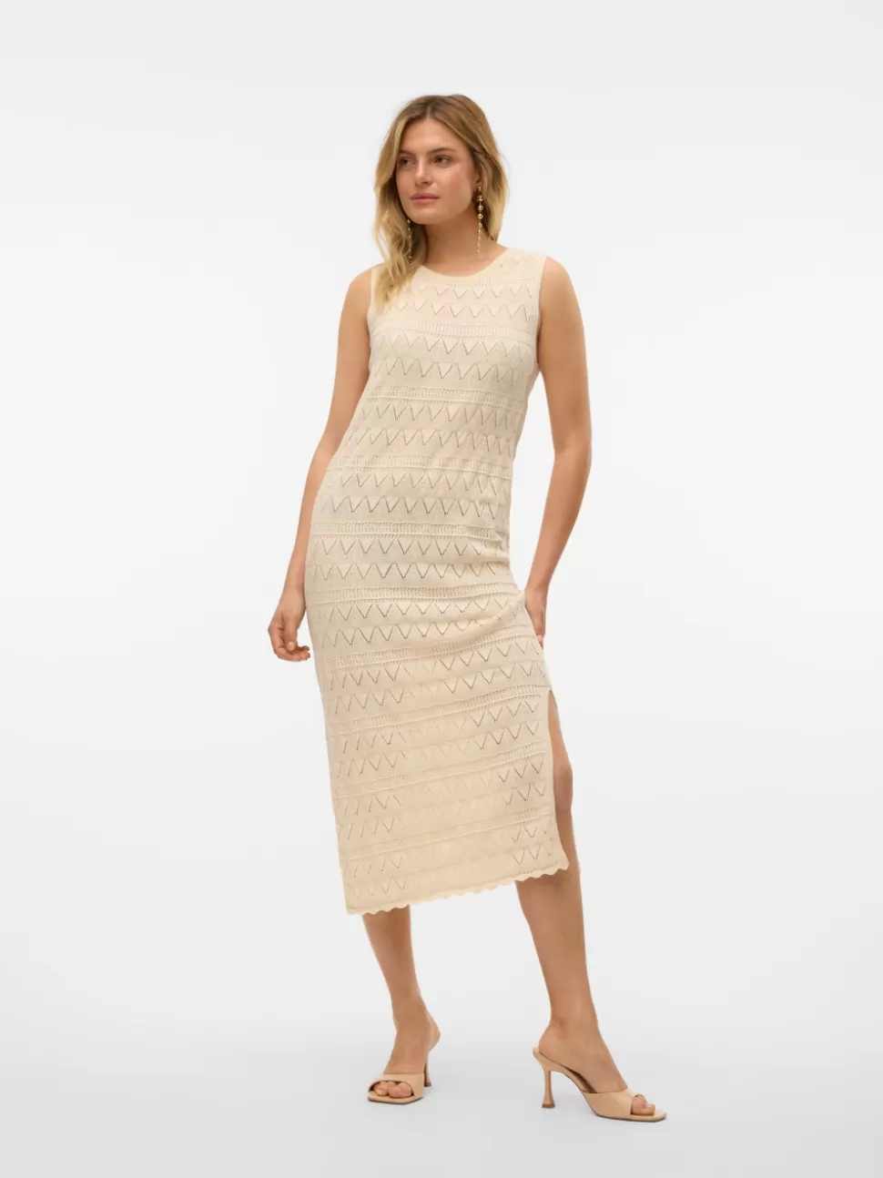 Klänningar^VERO MODA VMBALI Lång Klänning Birch