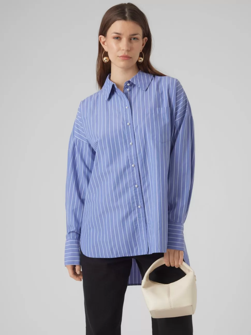 Skjortor | Toppar^VERO MODA VMBEA Skjorta Bleached Denim