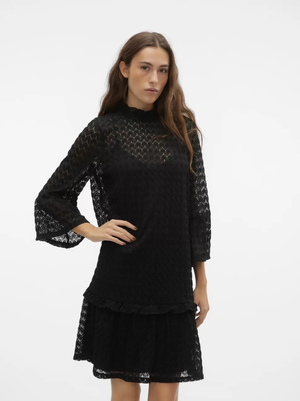 Klänningar^VERO MODA VMBECCA Kort Klänning Black
